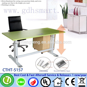 CTHT-5157 CARREFOUR Wireless Controlling System Height Lifting Table /Desk with 1Motor Lifting Adjustable Laptop Desk